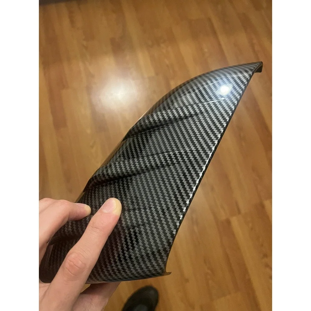 CARBON FIBER SIDE MIRROR COVER CAPS FOR 2016-21 HONDA CIVIC ADD-ON MU STYLE